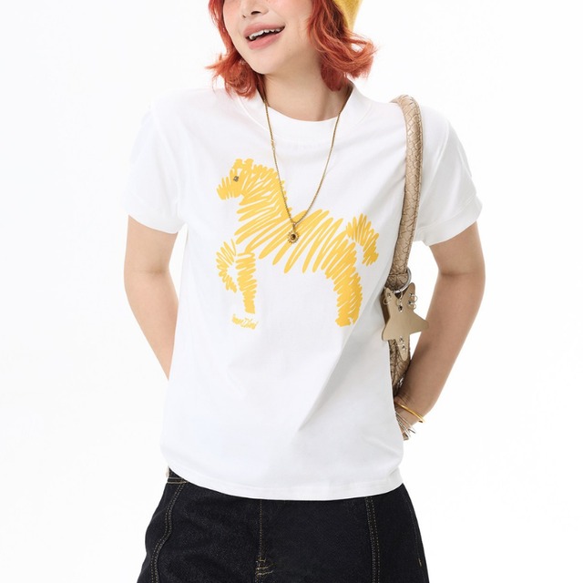 art horse short-sleeve tee　アートホース半袖ティー　J2051