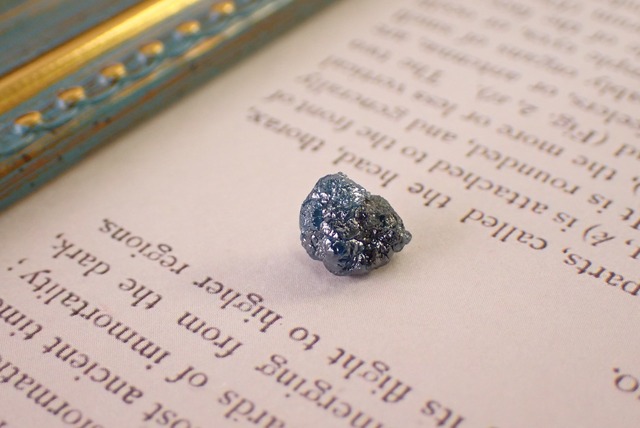 ブルーダイヤモンド原石　1.55ct　[C10‐145]