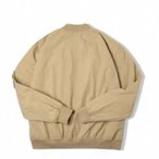 Stand Collar Ribbed Knit Pocket Jacket ◇H0160