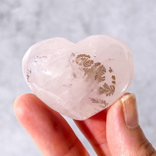 デンドリティッククォーツ ハート ＊ Dendriquartz ＊ 天然石