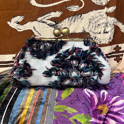 Lサイズ ラウンド ファーデザイン