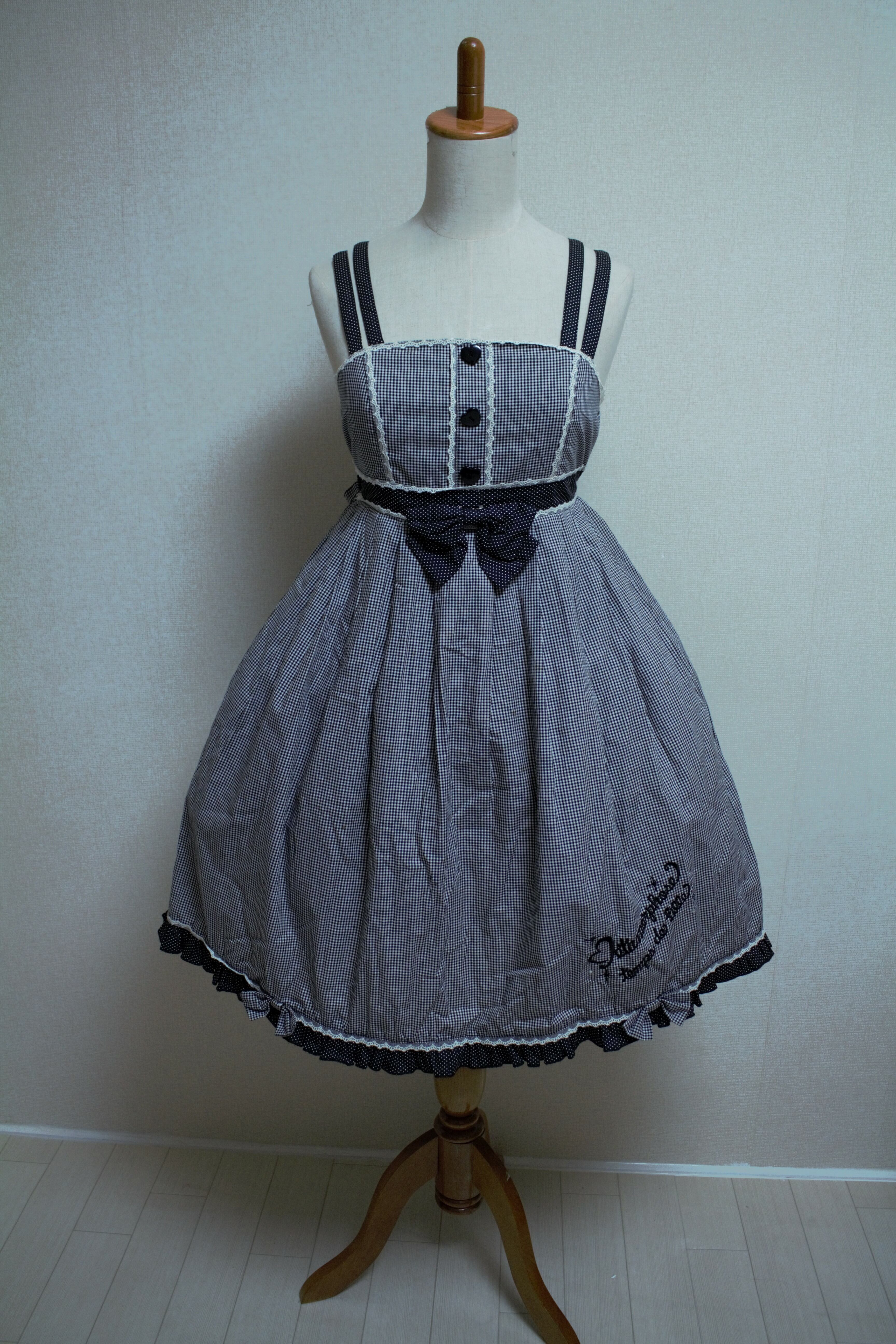 metamorphose ギンガムJSK メタモルフォーゼ