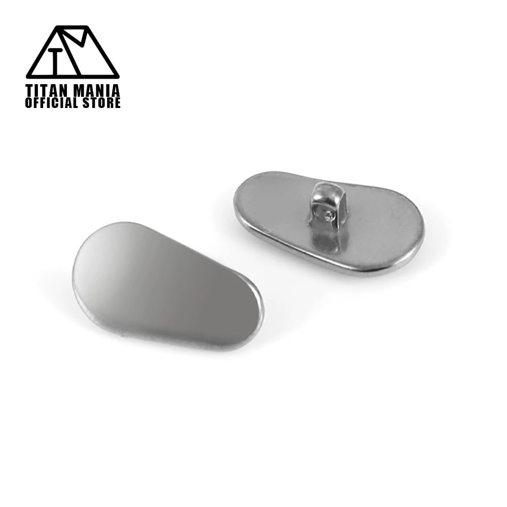 眼鏡 鼻パッド ノーズパッド チタン製 Ver4 超軽量 ネジ式 メガネ