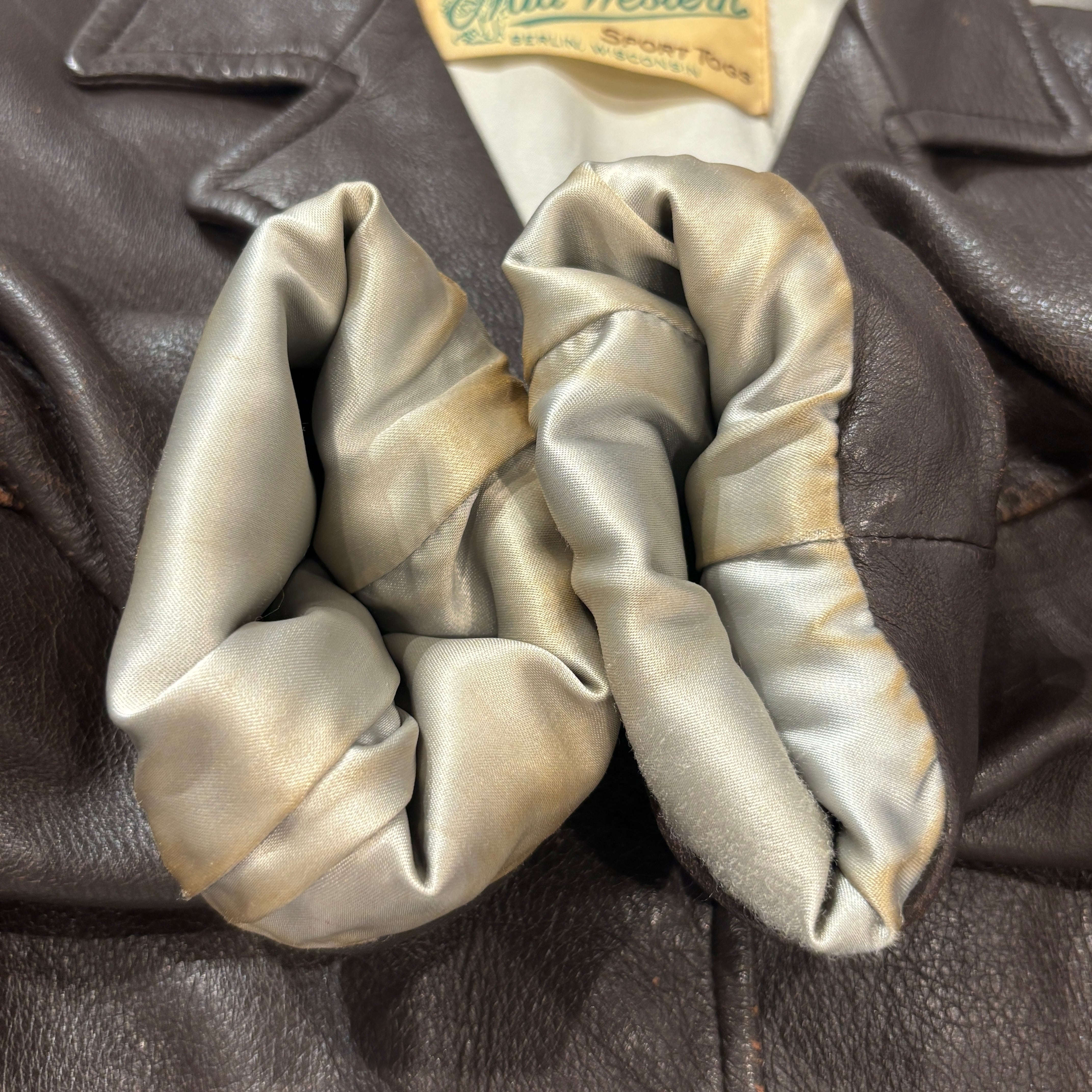 1960S MID WESTERN DEEPSKIN LEATHER JACKET | safarionline