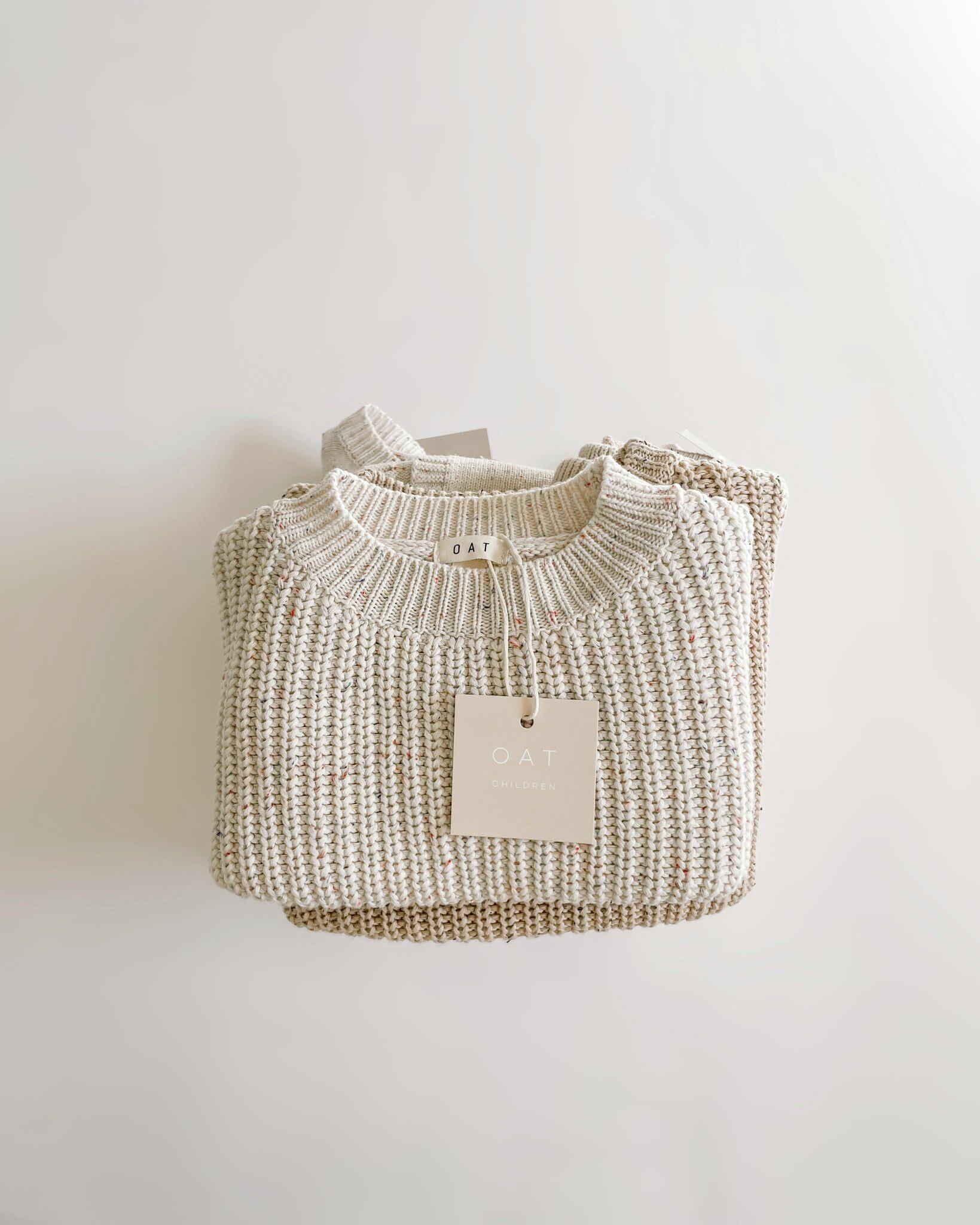 OAT│Sprinkle Knit’ Chunky Sweater