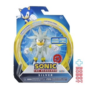 ソニック・ザ・ヘッジホッグ 4インチ アクションフィギュア シルバー ウェーブ7 未開封