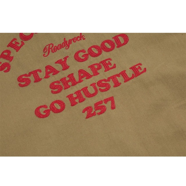 ステイトメントロゴバックオーバージャケット   2col   R00703