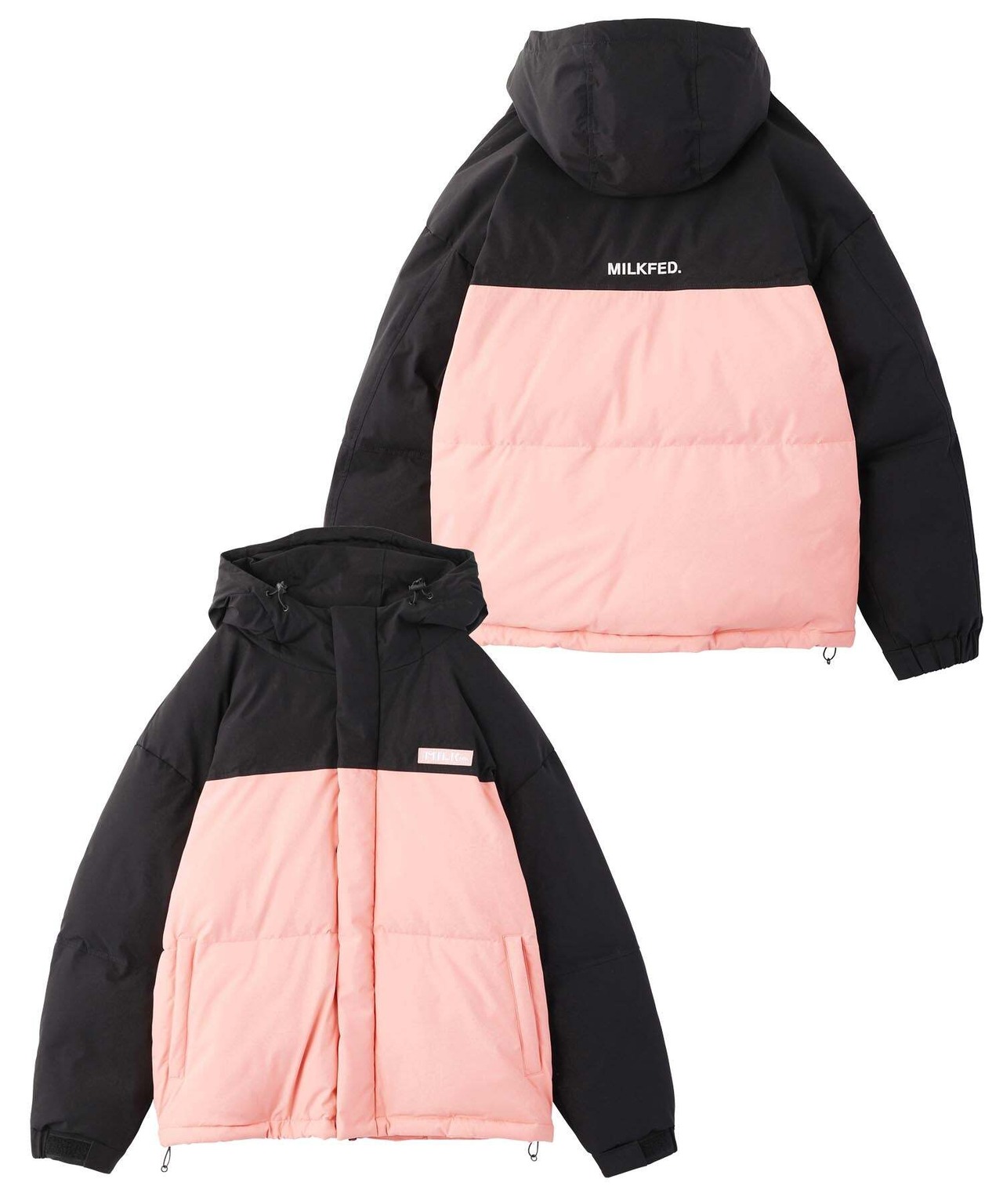 【MILKFED.】HOODED PUFFER JACKET