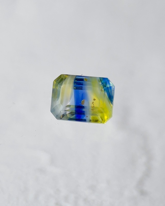 オクタゴン 8×6mm　#23【硝子の宝石】箔入