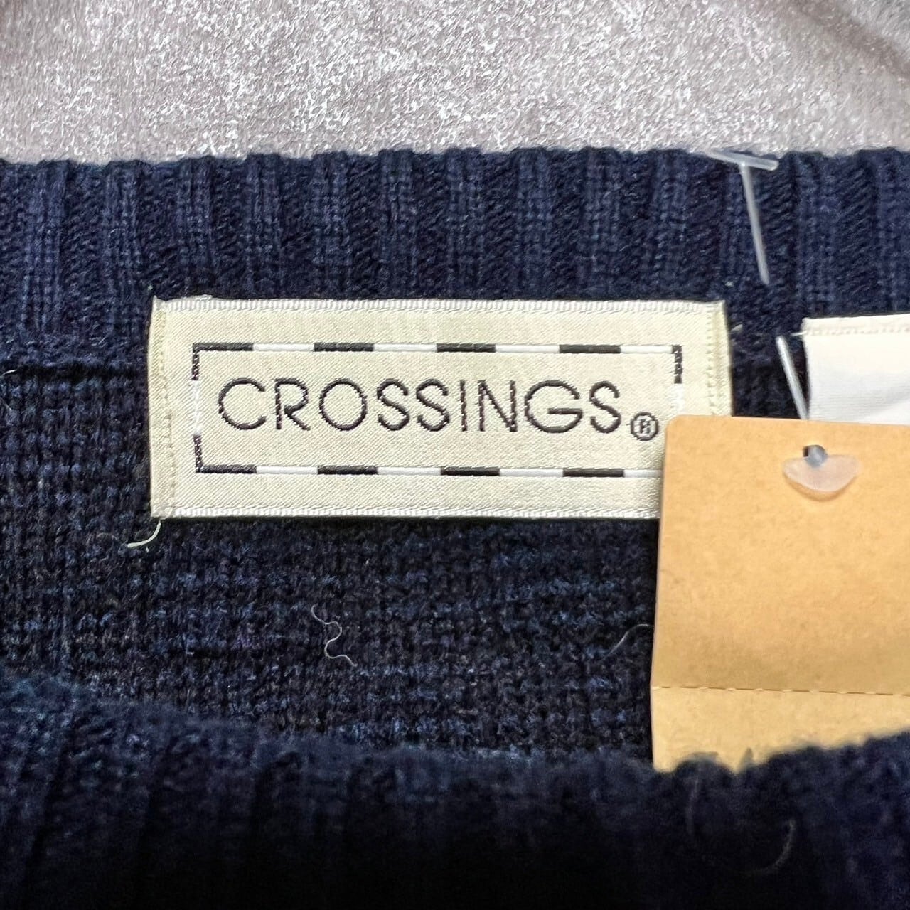 CROSSINGS ニット L アクリル100% | 古着屋OLDGREEN