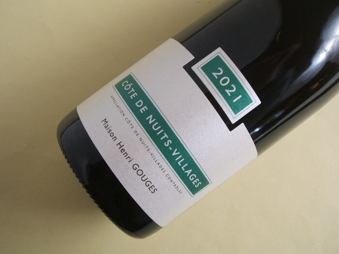 コート・ド・ニュイ・ヴィラージュ 2021年 メゾン・アンリ・グージュ