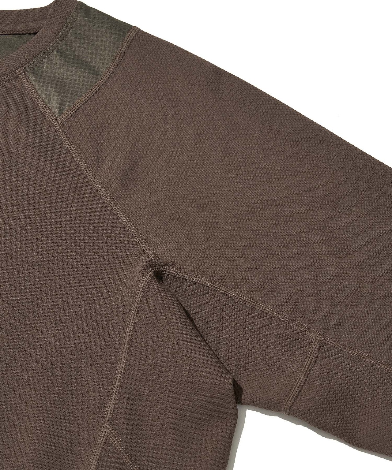 ANEMOS LONG SLEEVE T-SHIRT_BROWN