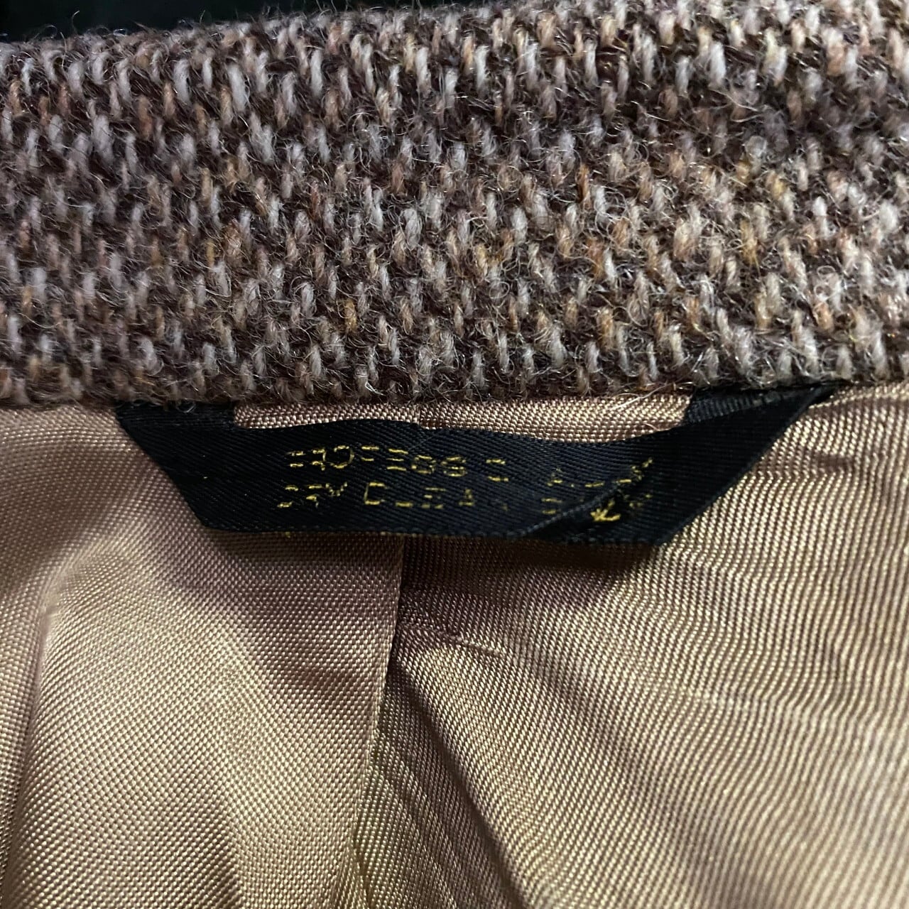 80〜90年代 HARRIS TWEED ハリスツイード ウールテーラードジャケット ...