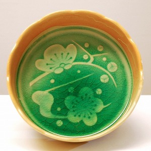 白土・梅文・中鉢・No.170514-22・梱包サイズ60