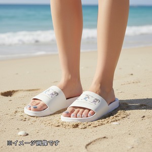 GO GO WONDERFUL WORLD!-シャワーサンダル(ホワイト-24cm)