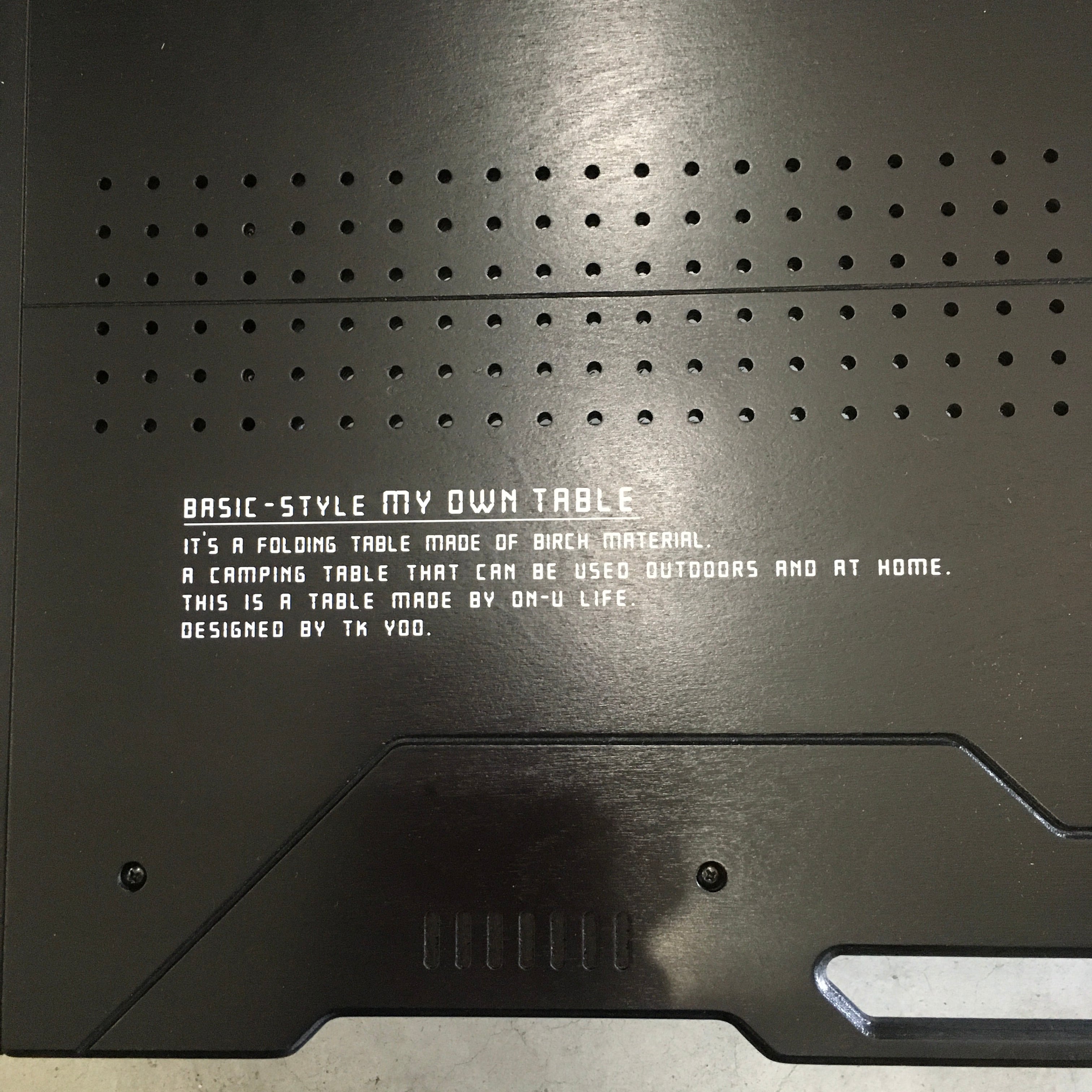 ON-U LIFE MY OWN BASIC TABLE テーブル | sproutzero
