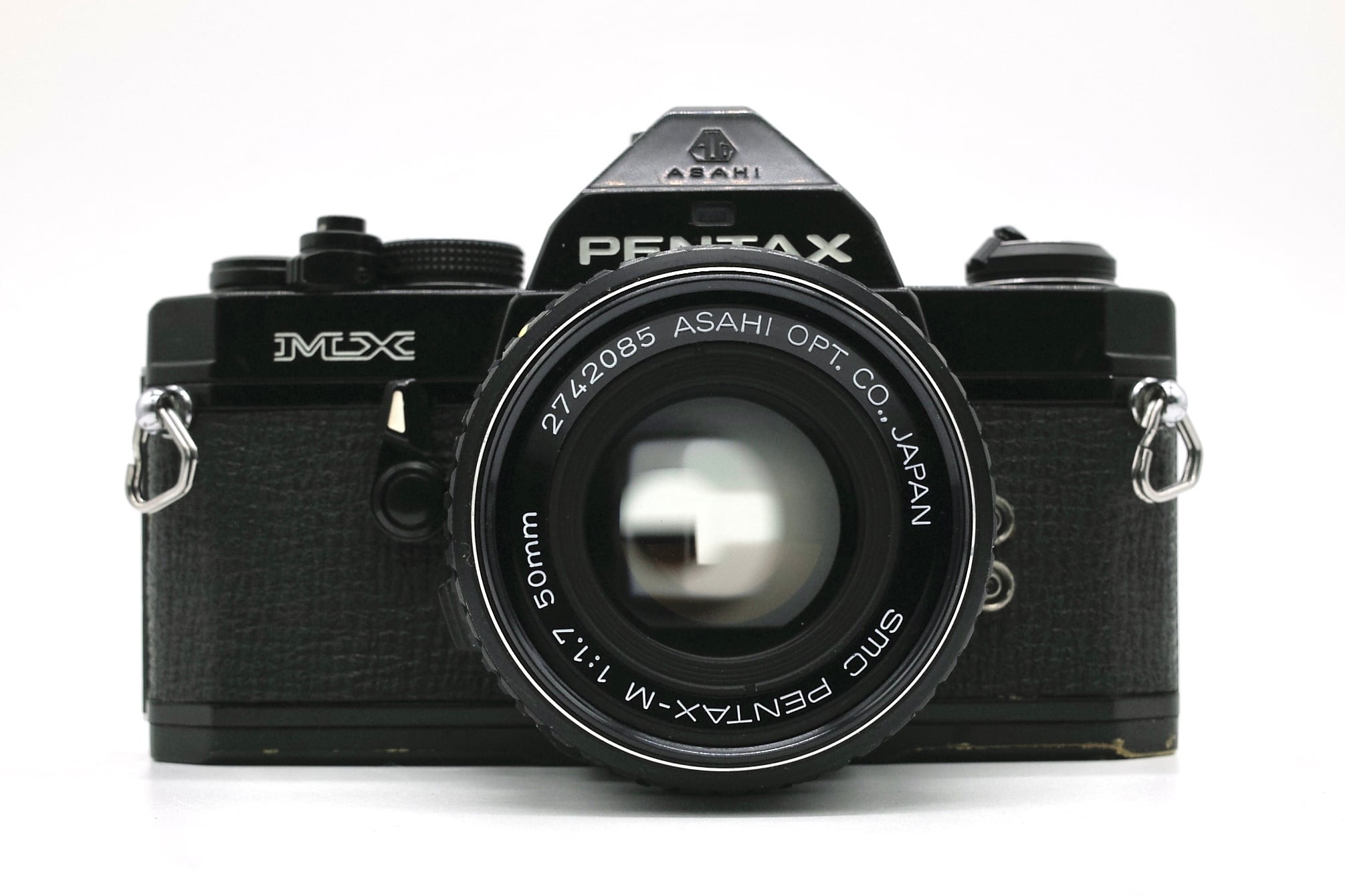 PENTAX MX Black + SMC PENTAX-M 50mm F1.7 | ヨアケマエカメラ