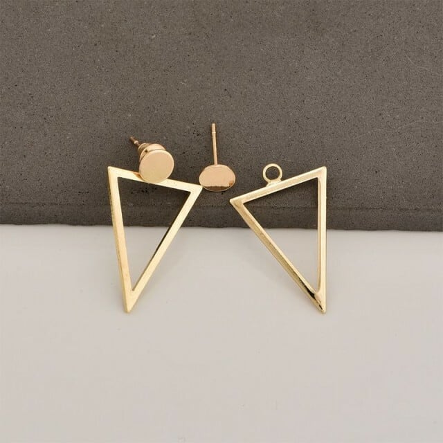 ピアス レディース メンズ ユニセックス 三角 トライアングル シンプル