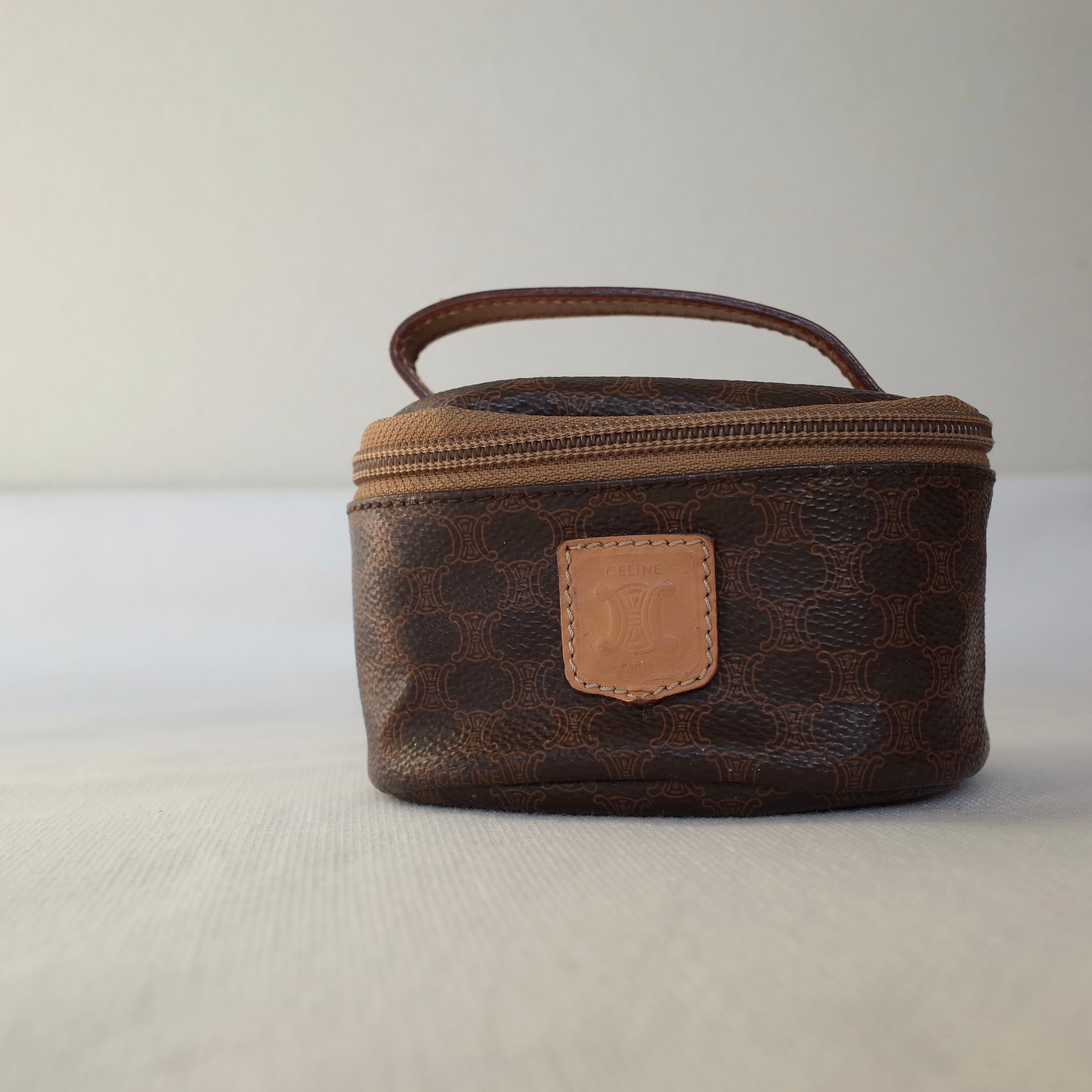 Old CELINE macadam mini pouch
