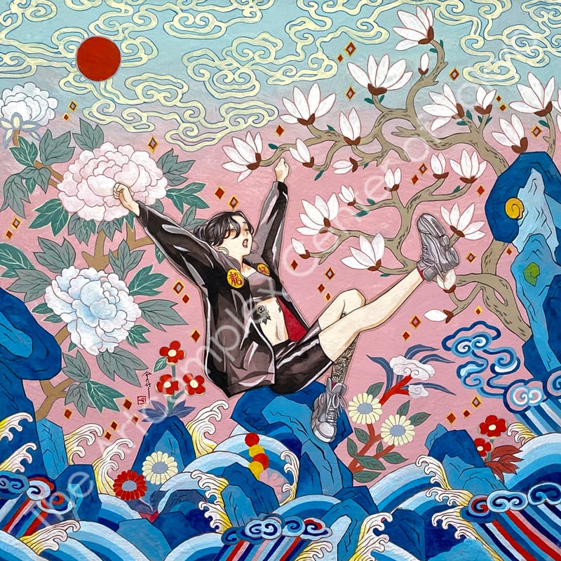 ベロニカ都登　イラスト　原画　水彩画　少年 ベロニカ都登 / velonyca toto | The Artcomplex Center of Tokyo