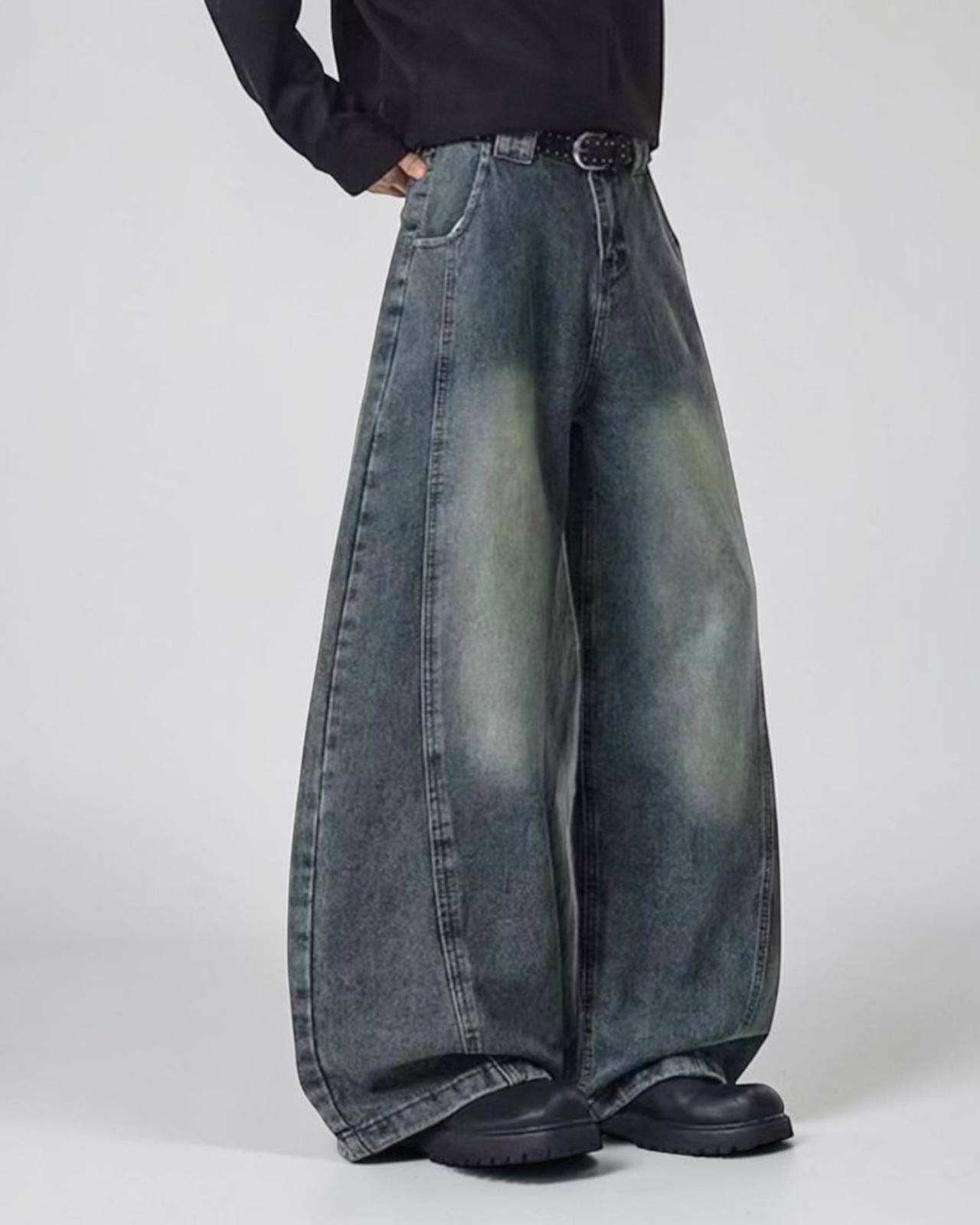 Barrel Wide Denim（95％/50％）