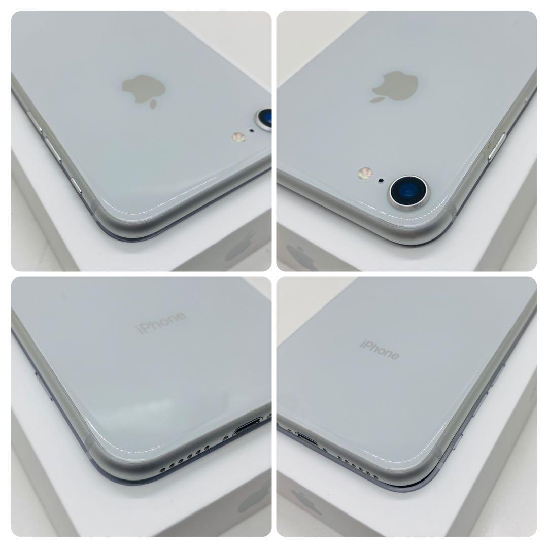 美品】iPhone 8 silver シルバー 256 GB SIMフリー