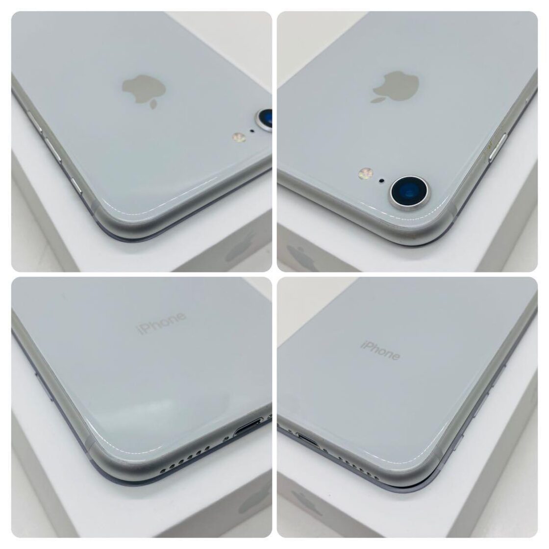 美品！iPhone 8 Silver 256GB SIMフリー