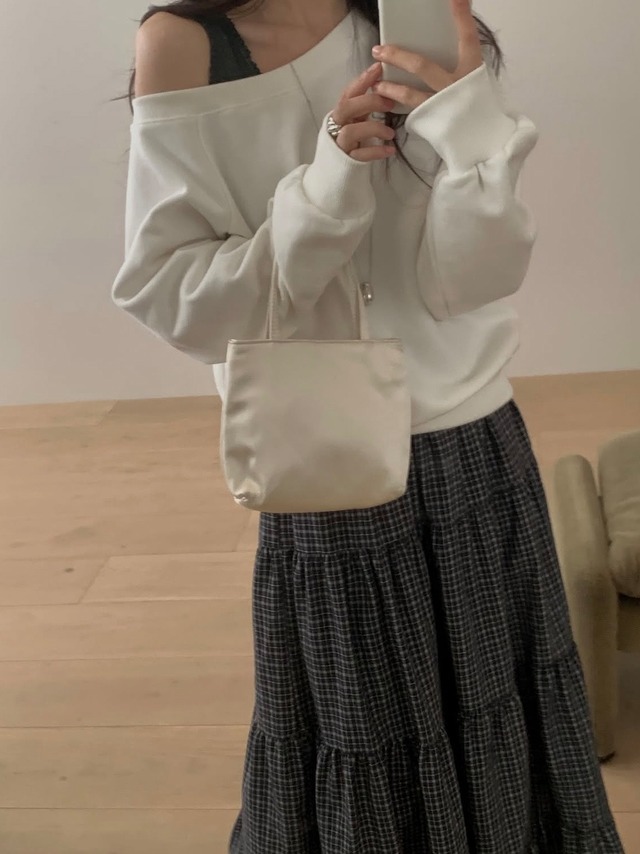 (予約) miel / Belty skirt 2color
