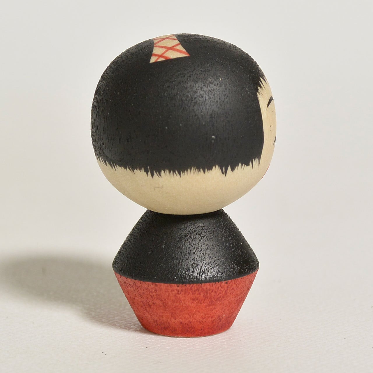 小寸こけし（ミニこけし） 約1寸 約3.5cm 鈴木明 工人（作並系）#2534