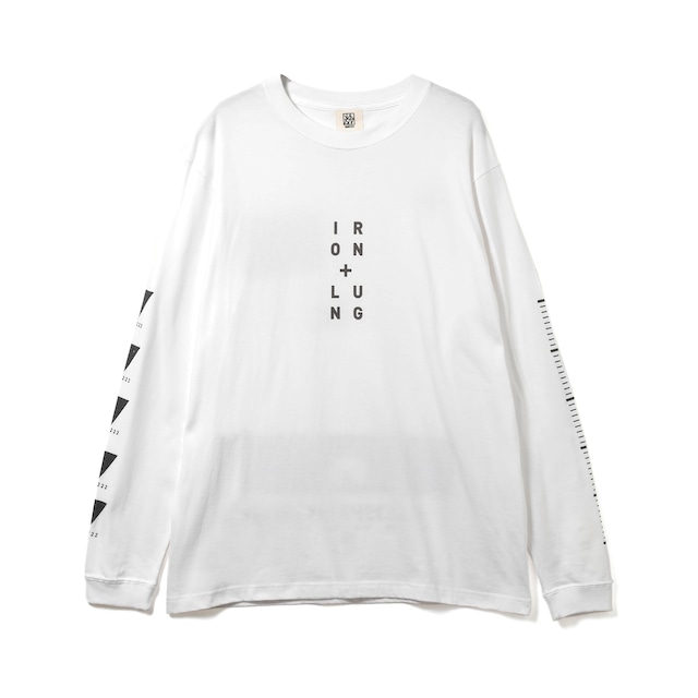 IRON LUNG " L/S TEE  White