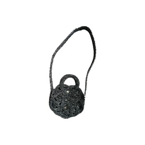 【ONICA】Musubi Handbag (Black) [spring item]