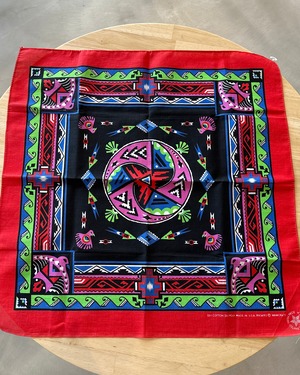 Vintage 80s-90s Wamcraft Bandana made in USA