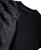 フロントフリルペイント L/S Tシャツ (WHITE) CQ-47019