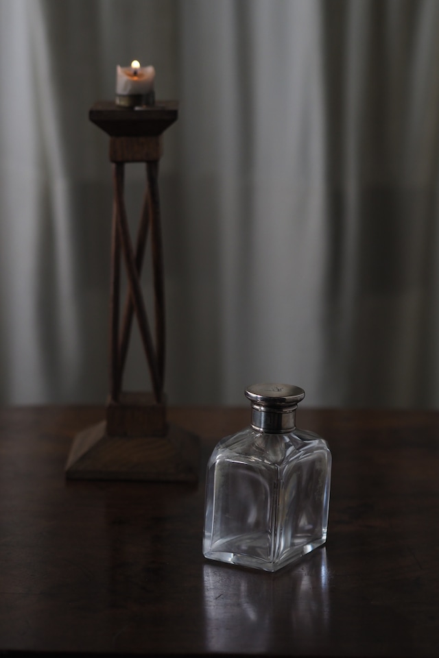クリスタルガラス製コロンボトル No.1-antique glass perfume bottle