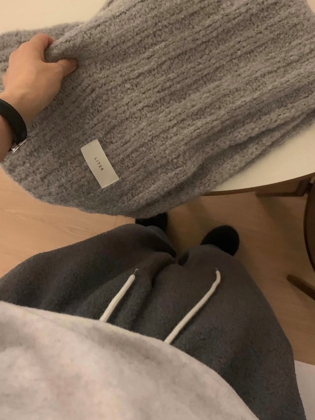 (予約) LITER / Snow fleece 2way straight pants 2color