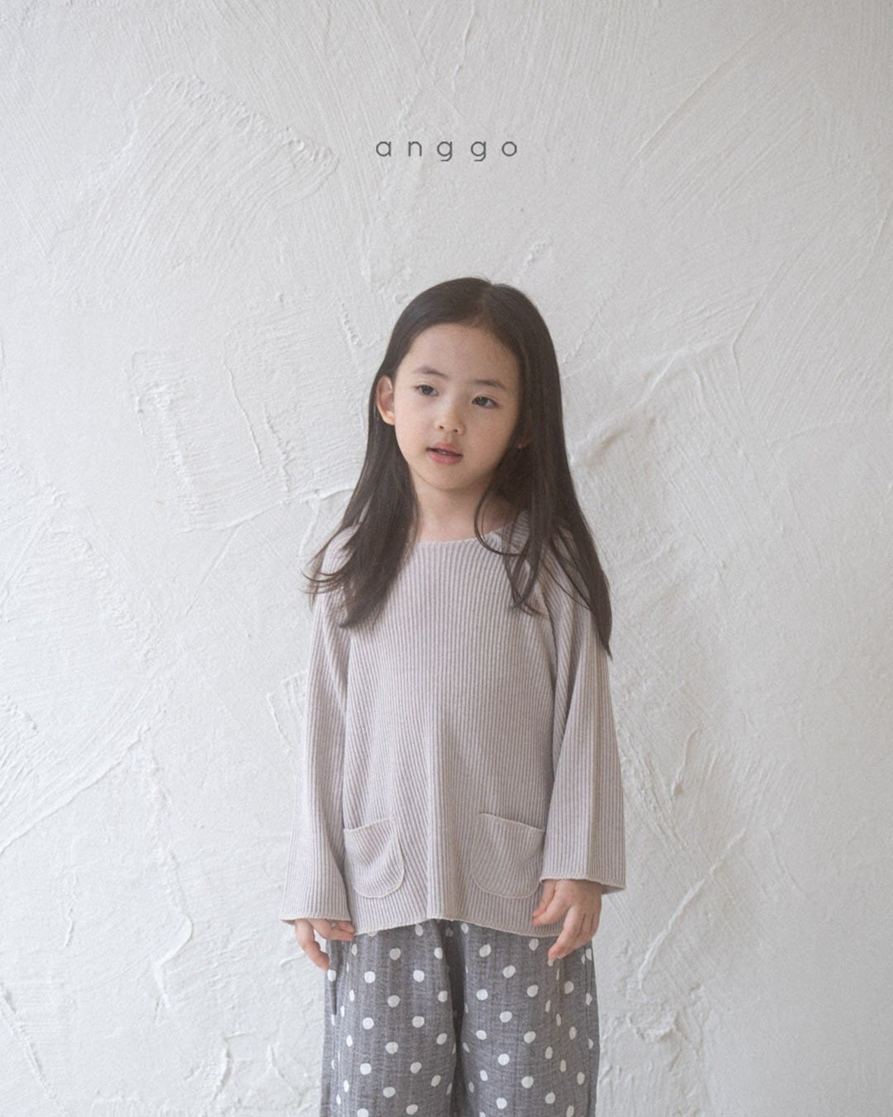 【anggo】ミルクティTシャツ クリーム 80〜120cm 240850 - 10