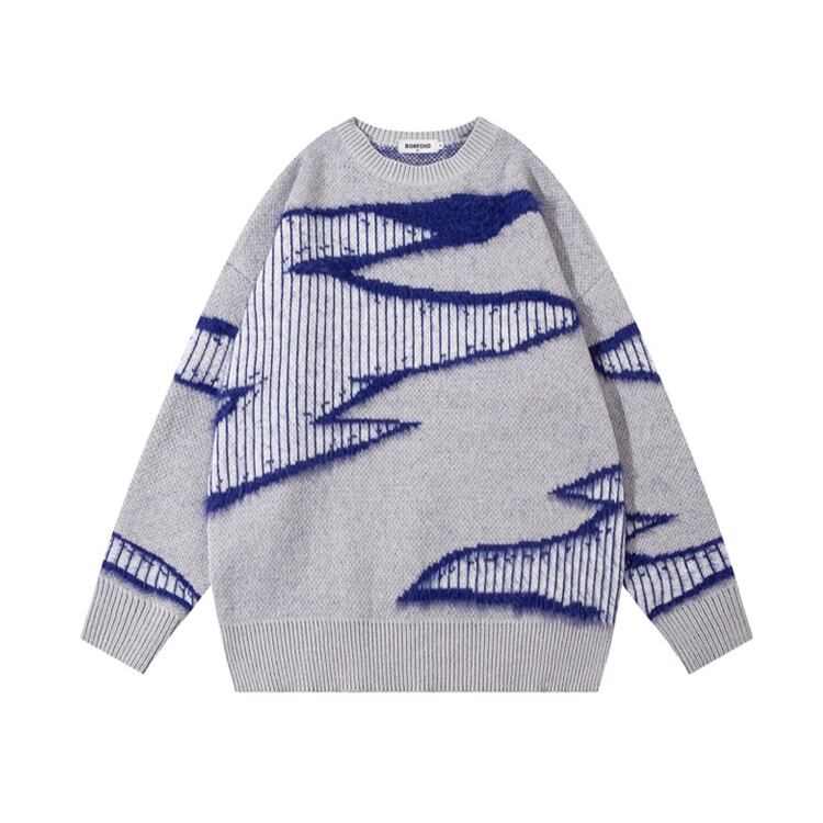 ★DESIGN ROUND NECK SWEATER　　　A0832