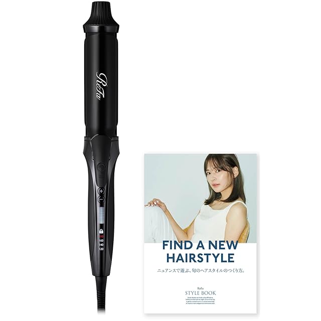 美人百花掲載】ANLAN オート カールアイロン 32mm コテ 自動＆手動両用