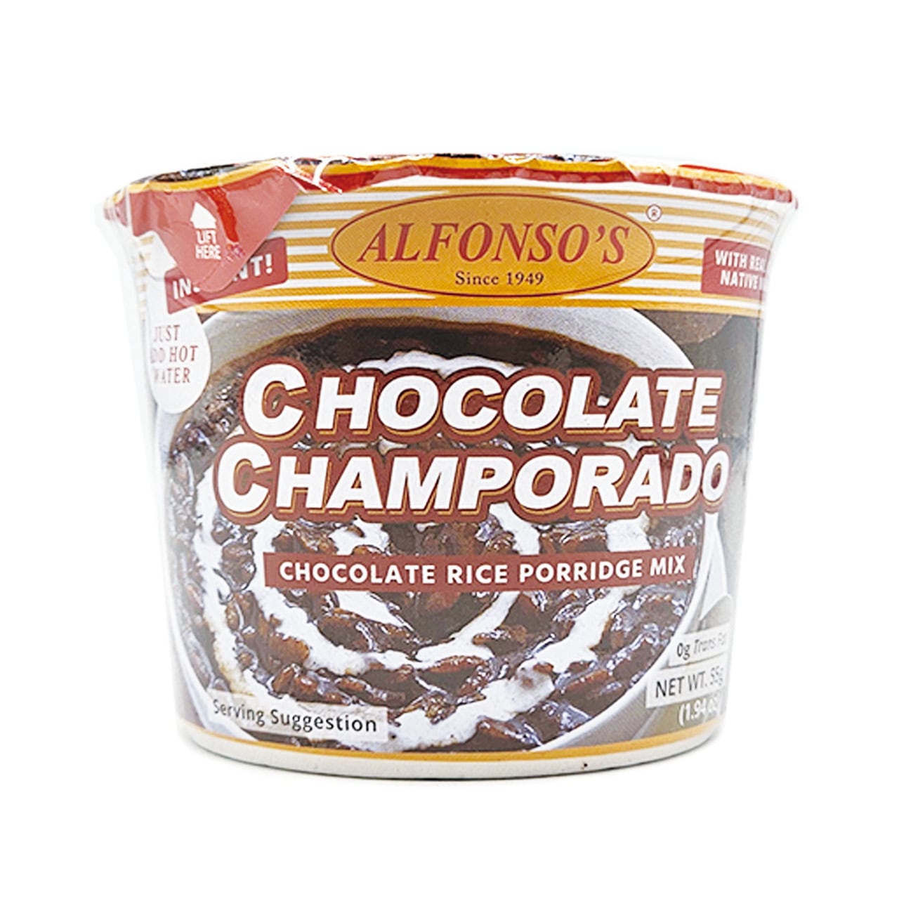 ALFONSO`S CHOCOLATE CHAMPORADO 55g 【アルフォンソス チョコレート