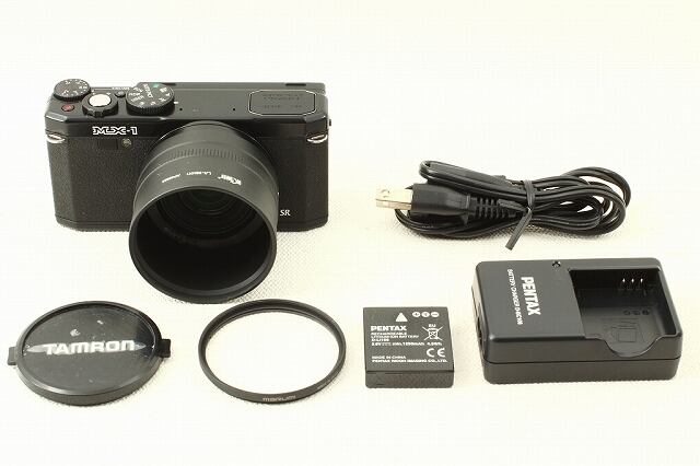 PENTAXペンタックス MX-1 クラシックブラック 美品ランク/9544