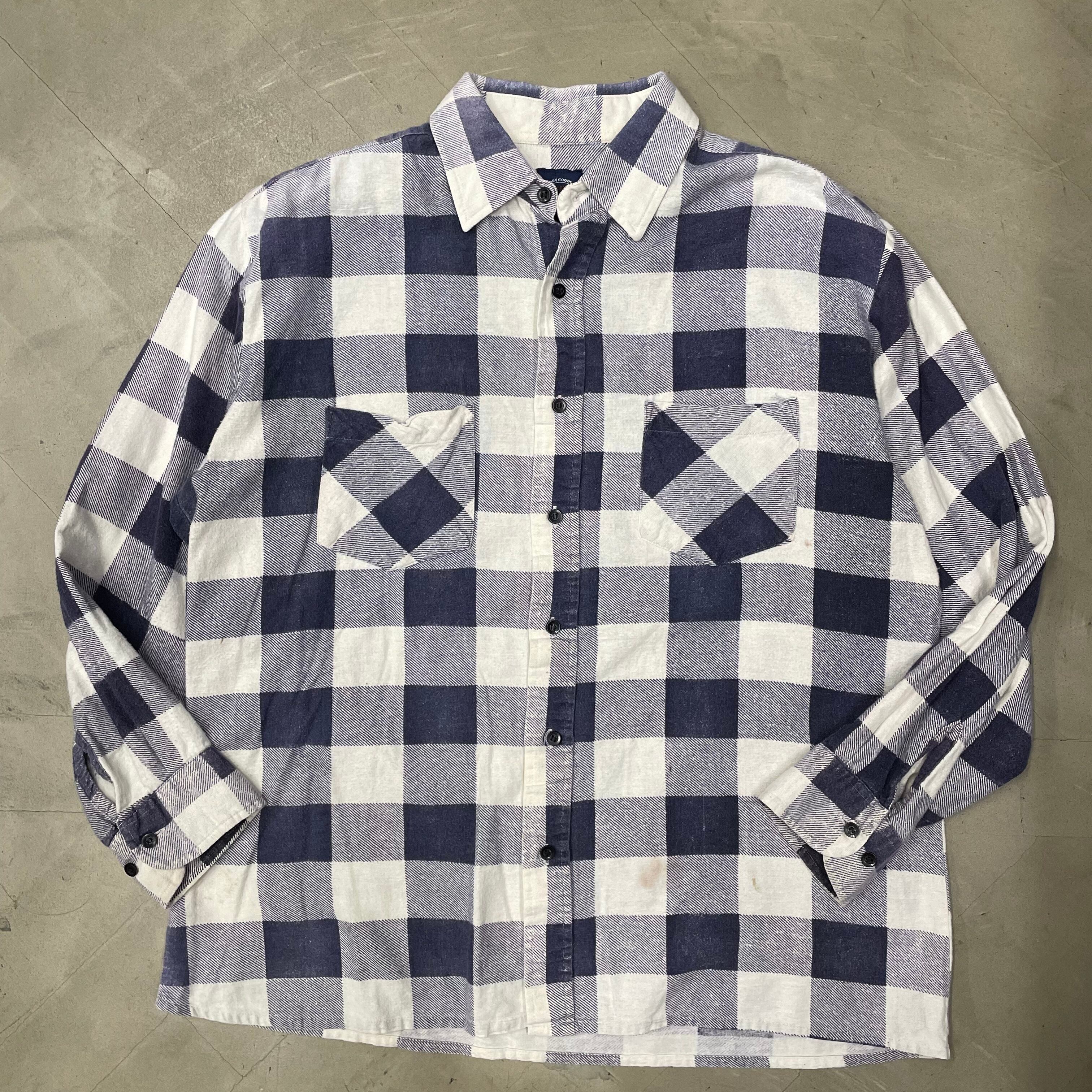 90s OLD GAP オンブレチェック レーヨンシャツ オールドギャップ