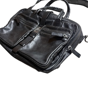 GIORGIO ARMANI leather bag