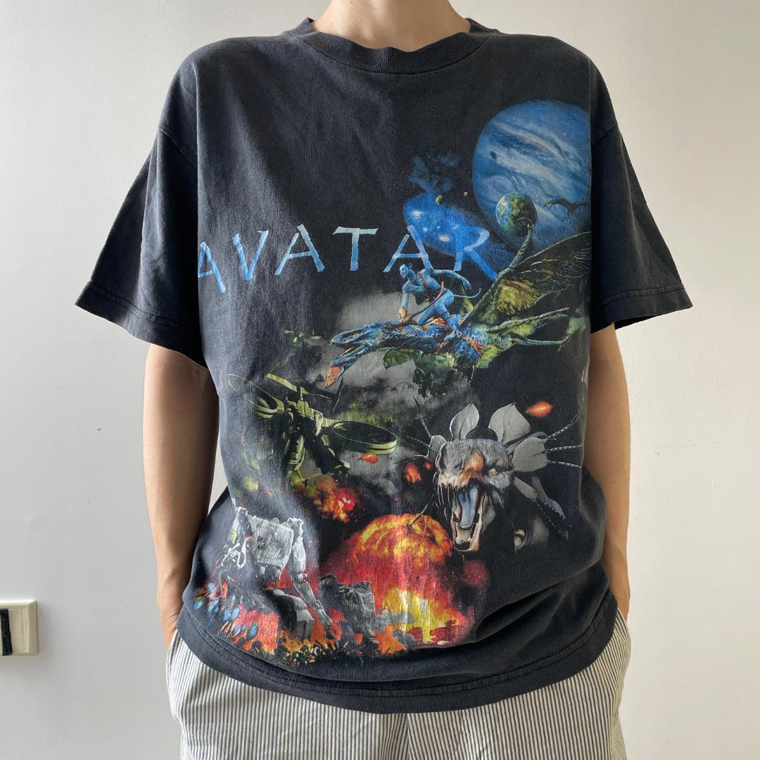た*ー様 映画　アバター　Tシャツ ムービーtee GG163 00s Tシャツ 映画 ムービー アバター AVATAR | ビンテージ雑貨