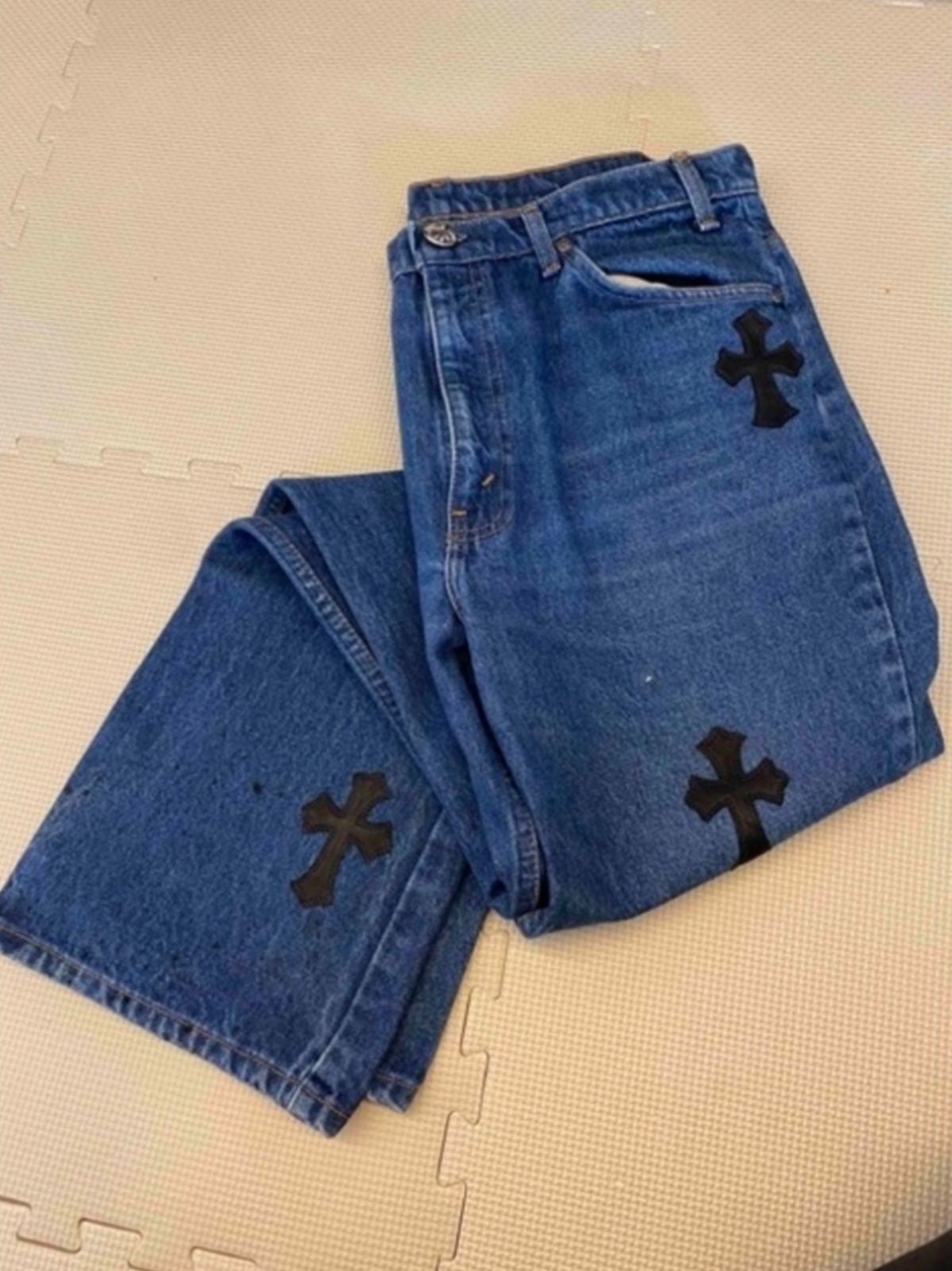 CHROME HEARTS クロムハーツ リーバイス カスタム デニム ジーパン ジーンズ