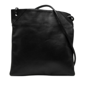 ボッテガヴェネタ ヴィンテージ ショルダーバッグ メッセンジャーバッグ ブラック レザー レディース BOTTEGAVENETA 【中古】