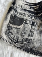 "00s Brand" Studs Denim Shorts