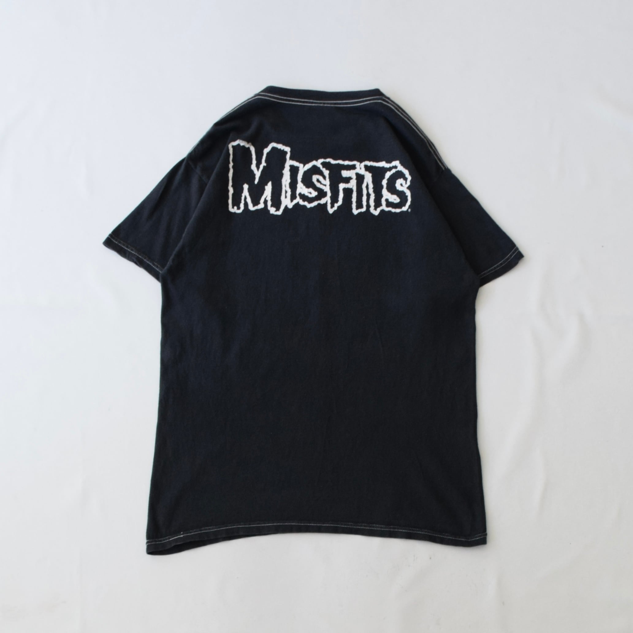 04 MISFITS Tシャツ バンド メンズ M ブラック ミスフィッツ 古着