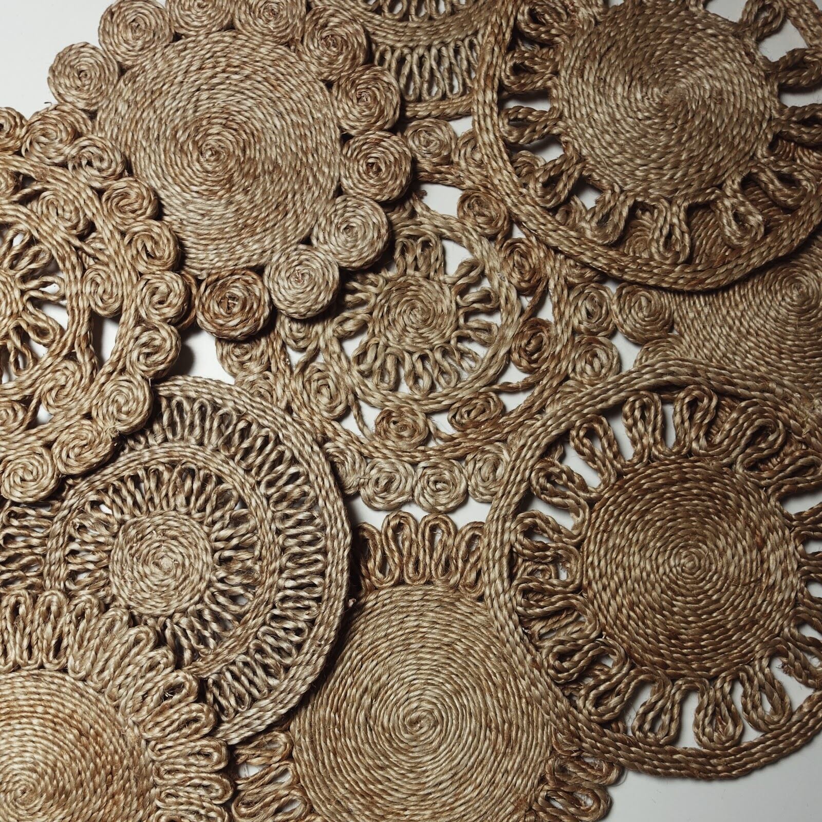 ジュートの鍋しき