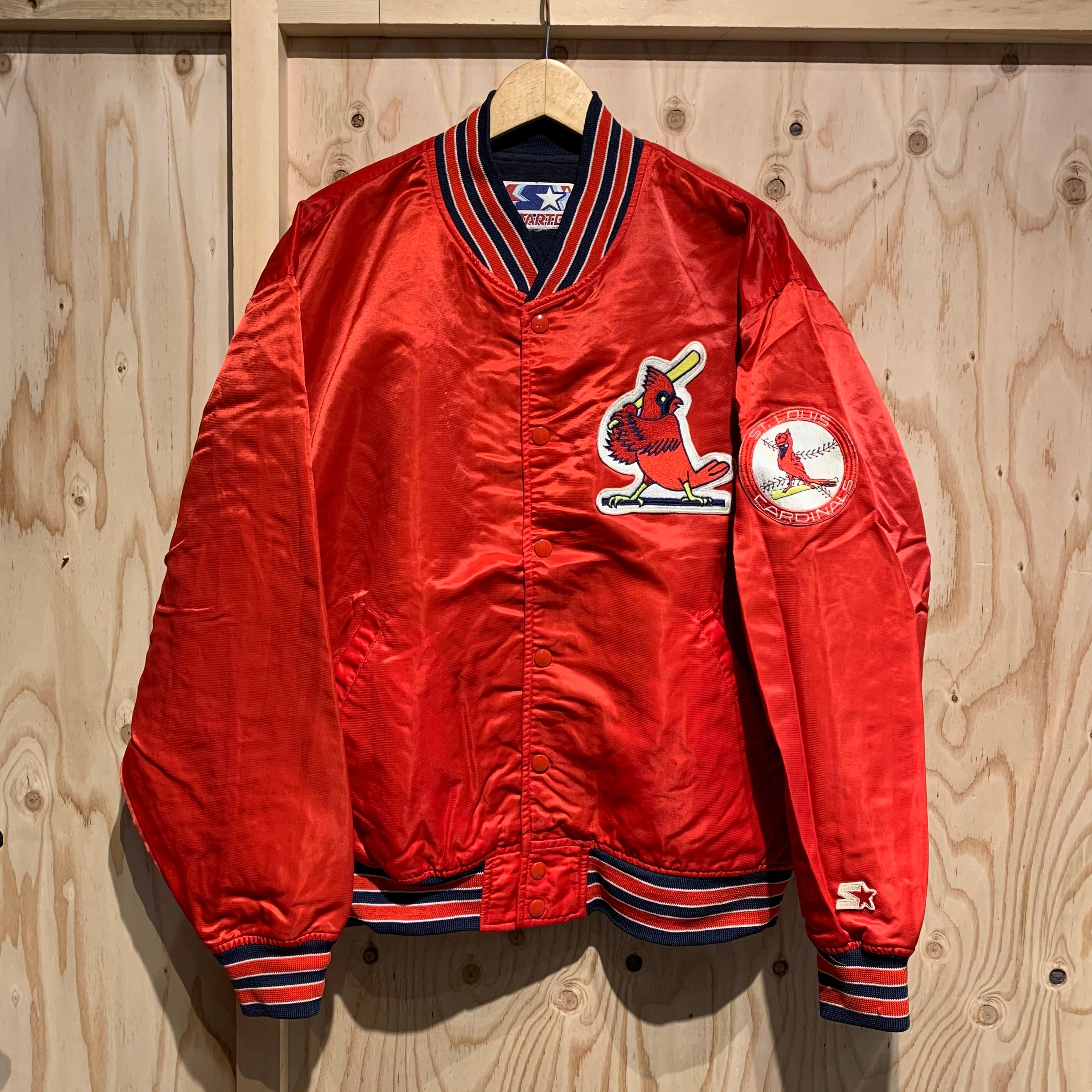 90's Starter MLB St Louis Cardinals Nylon Stadium Jacket