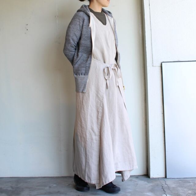 KINOTTO Ox Apron キノット リネンOXエプロンワンピース 251O-01